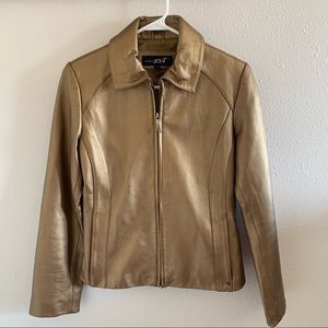 Black Rivet REAL Leather Jacket - Pics Cannot Do It Justice!